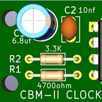 CBM-II clock generator